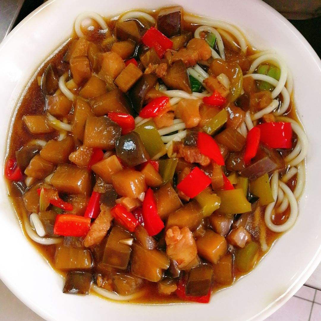 茄丁面，茄丁面的做法大全家常窍门
