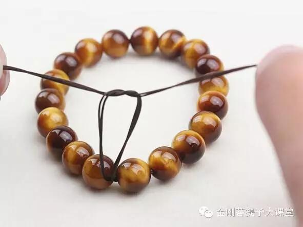手串打结方法收尾，手串打结方法收尾图解