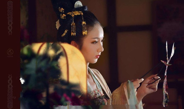 明朝女人，明朝女人发型图片