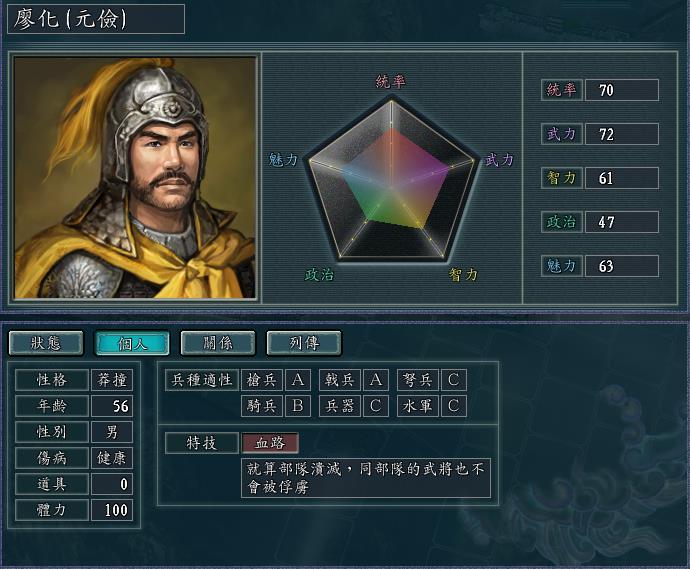 蜀国大将排名，三国人物蜀国大将排名
