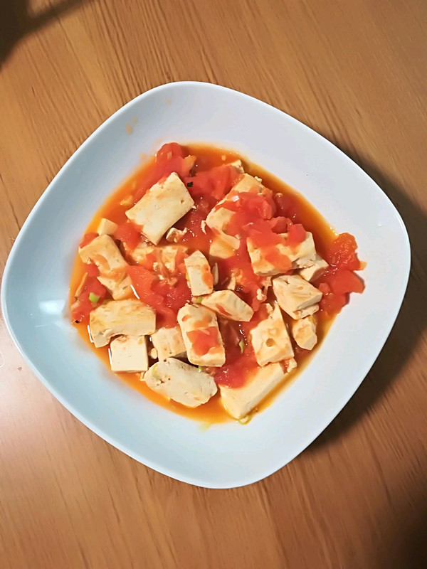 番茄炖豆腐，番茄炖豆腐可以吗