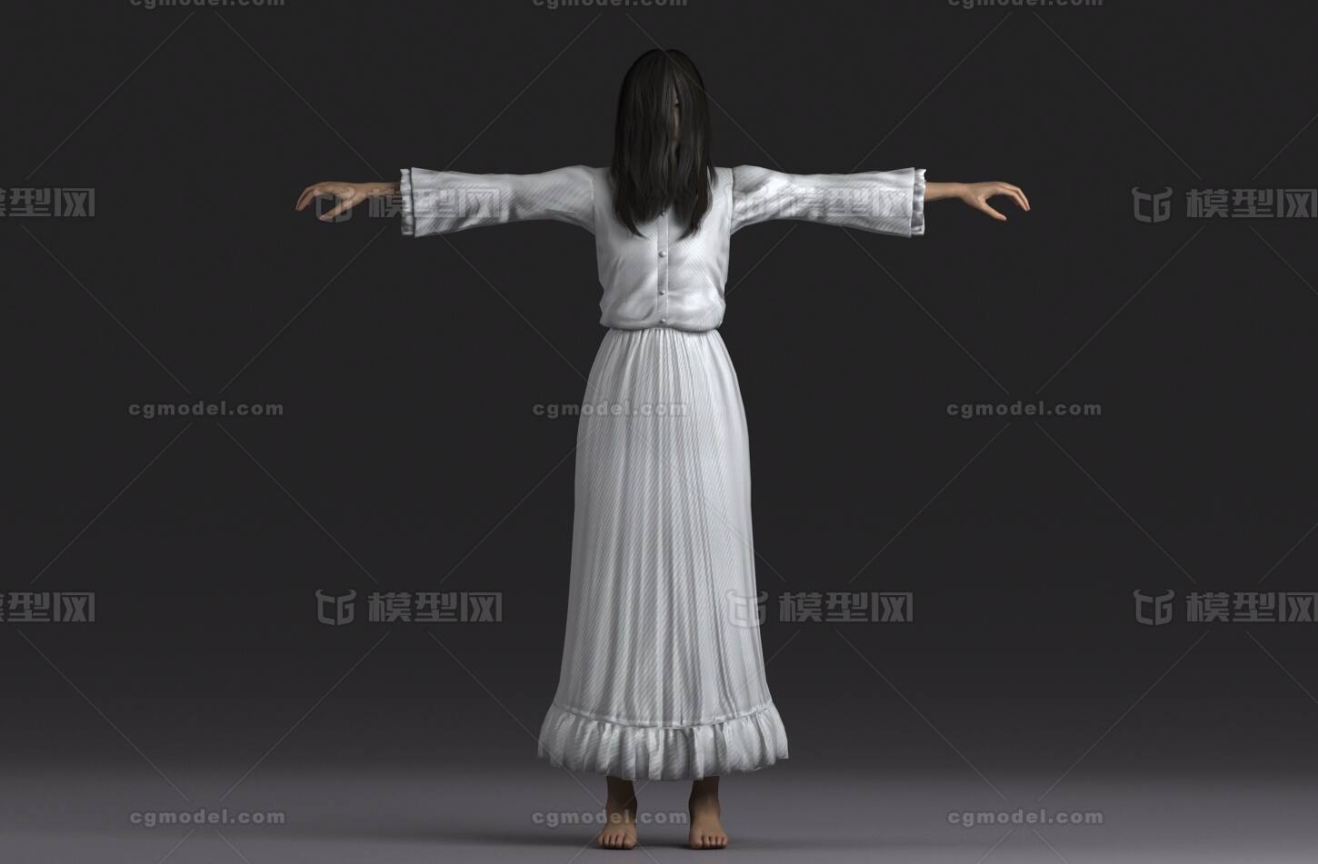 女鬼照片，女鬼照片吓人漂亮