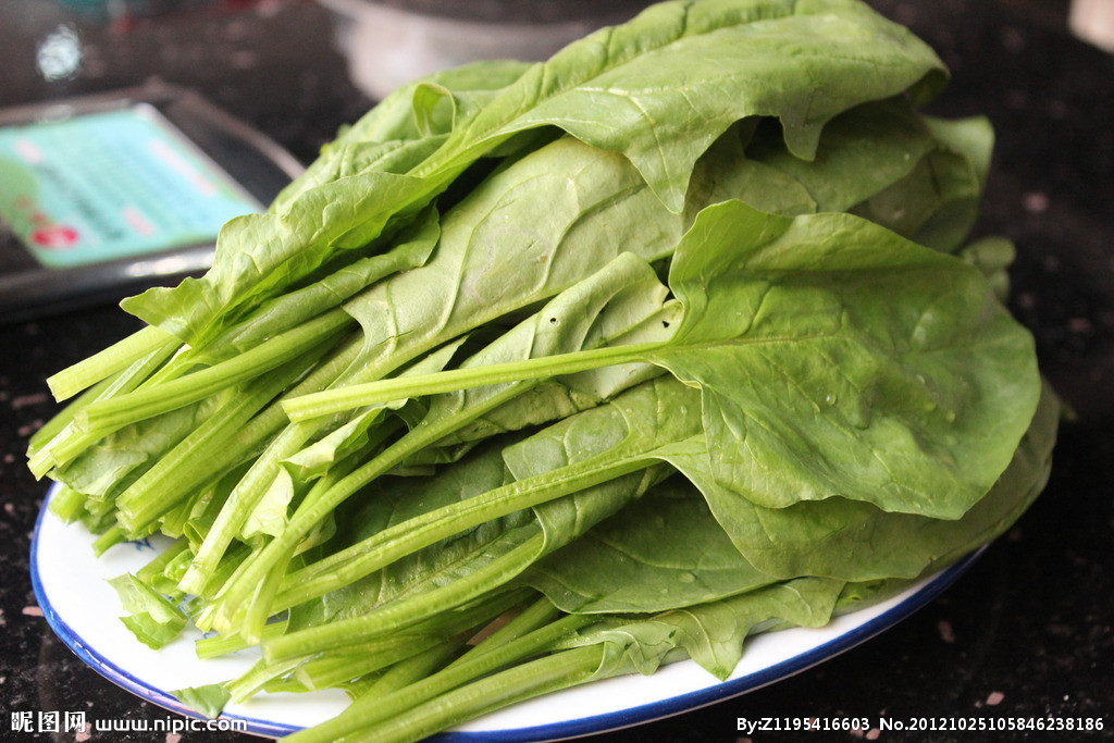 菠菜图片大全，菠菜的功效与作用