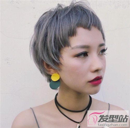 短刘海，短刘海发型