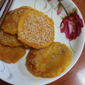 红薯糯米饼，地瓜糯米饼最好吃的做法