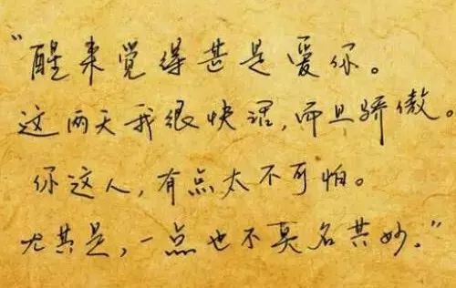 王小波情书，王小波情书原文