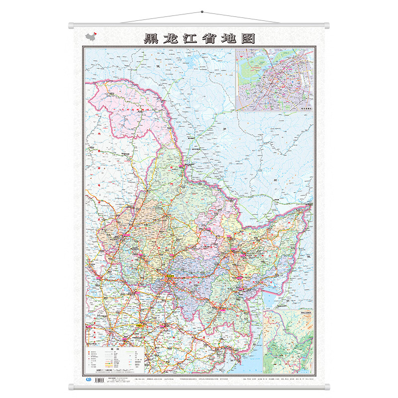 黑龙江省地图高清全图，黑龙江省地图高清全图 放大