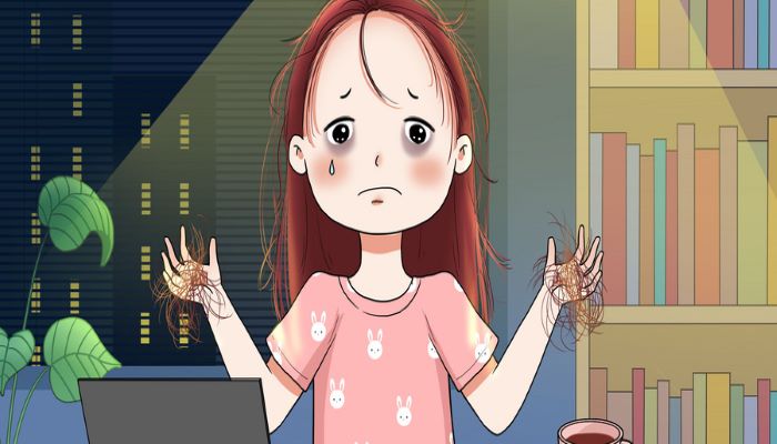 梦见头发秃了一块，头发有一块秃了怎么回事