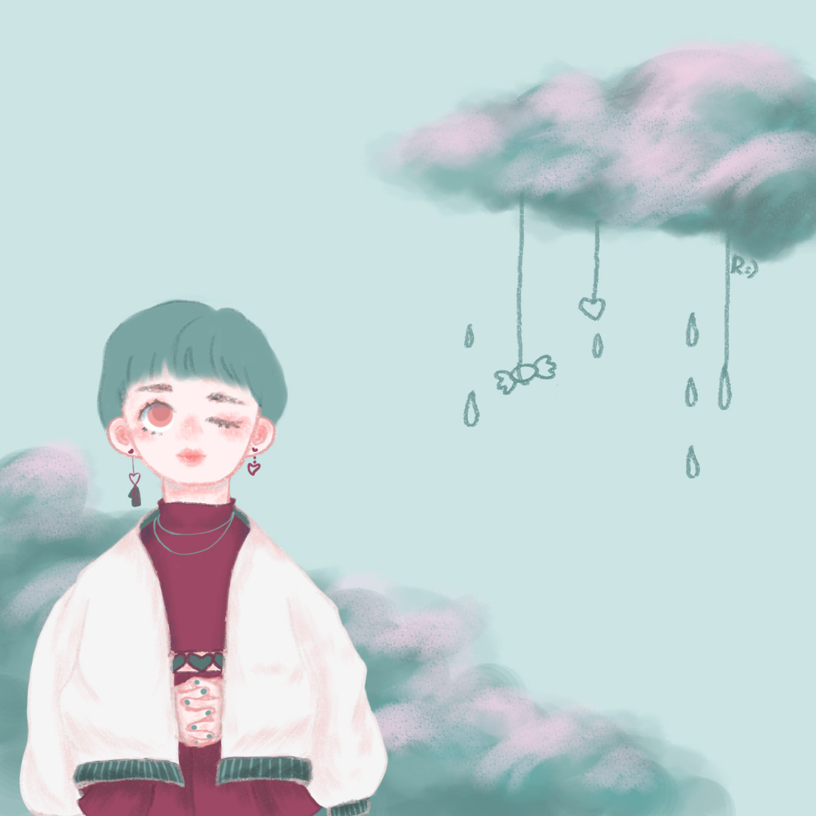 雨天英文，纽约的一个雨天英文
