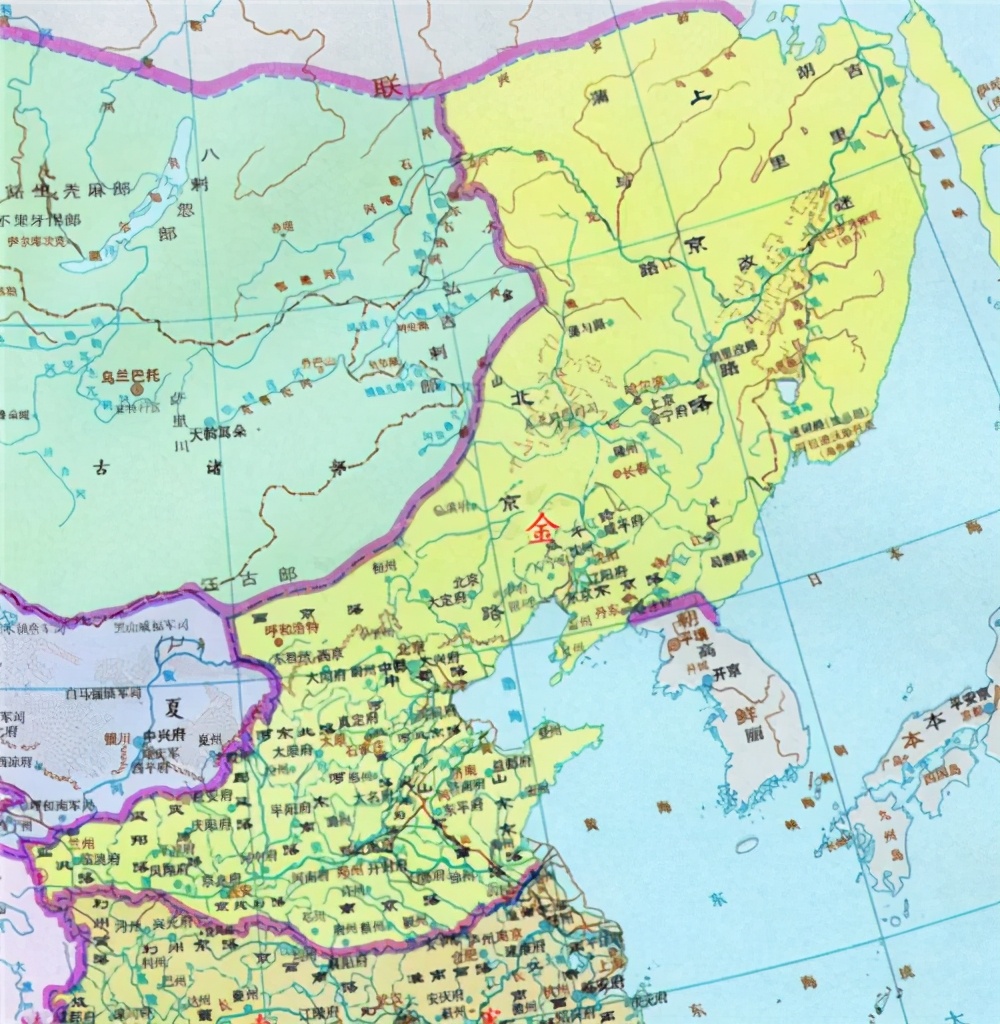 辽国地图，辽国地图 全图