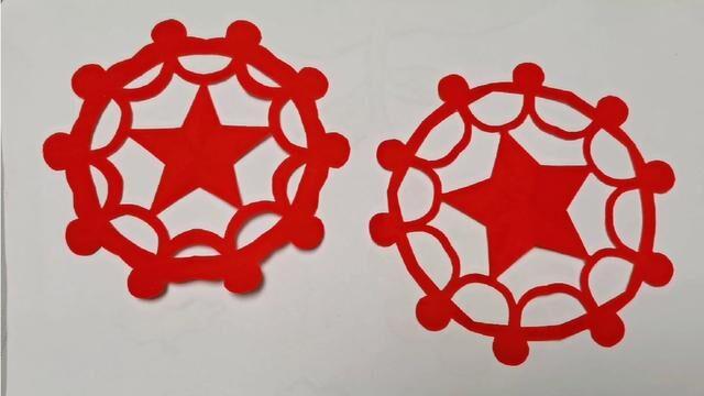 如何剪纸，如何剪纸人